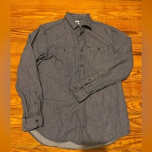 Old Navy Hickoryy striped railroad shirt